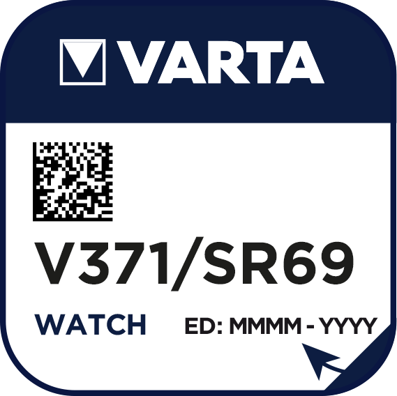 V371 Varta Uhrenbatterie