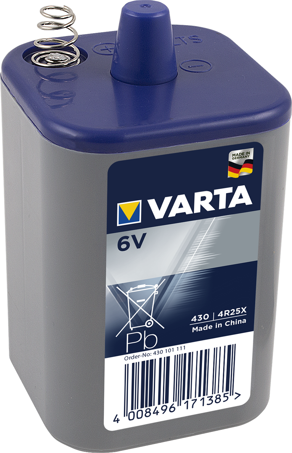 V430 Varta Blockbatterie 4R25 6V