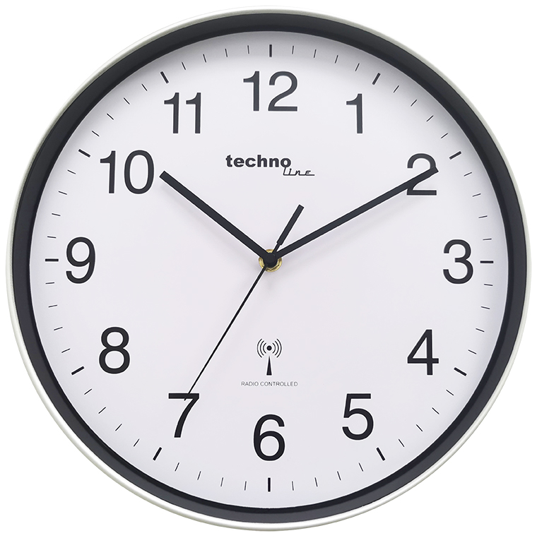 WT 8030  technoline Funk-Wanduhr, Ø=30cm