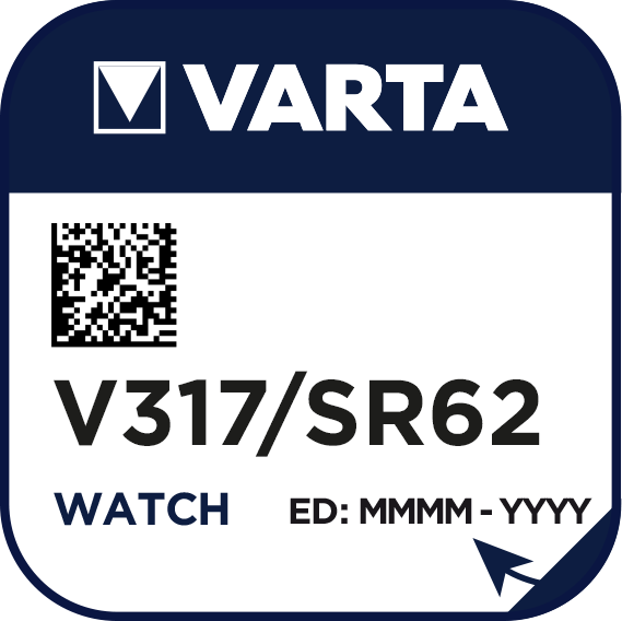 V317  Varta Uhrenbatterie