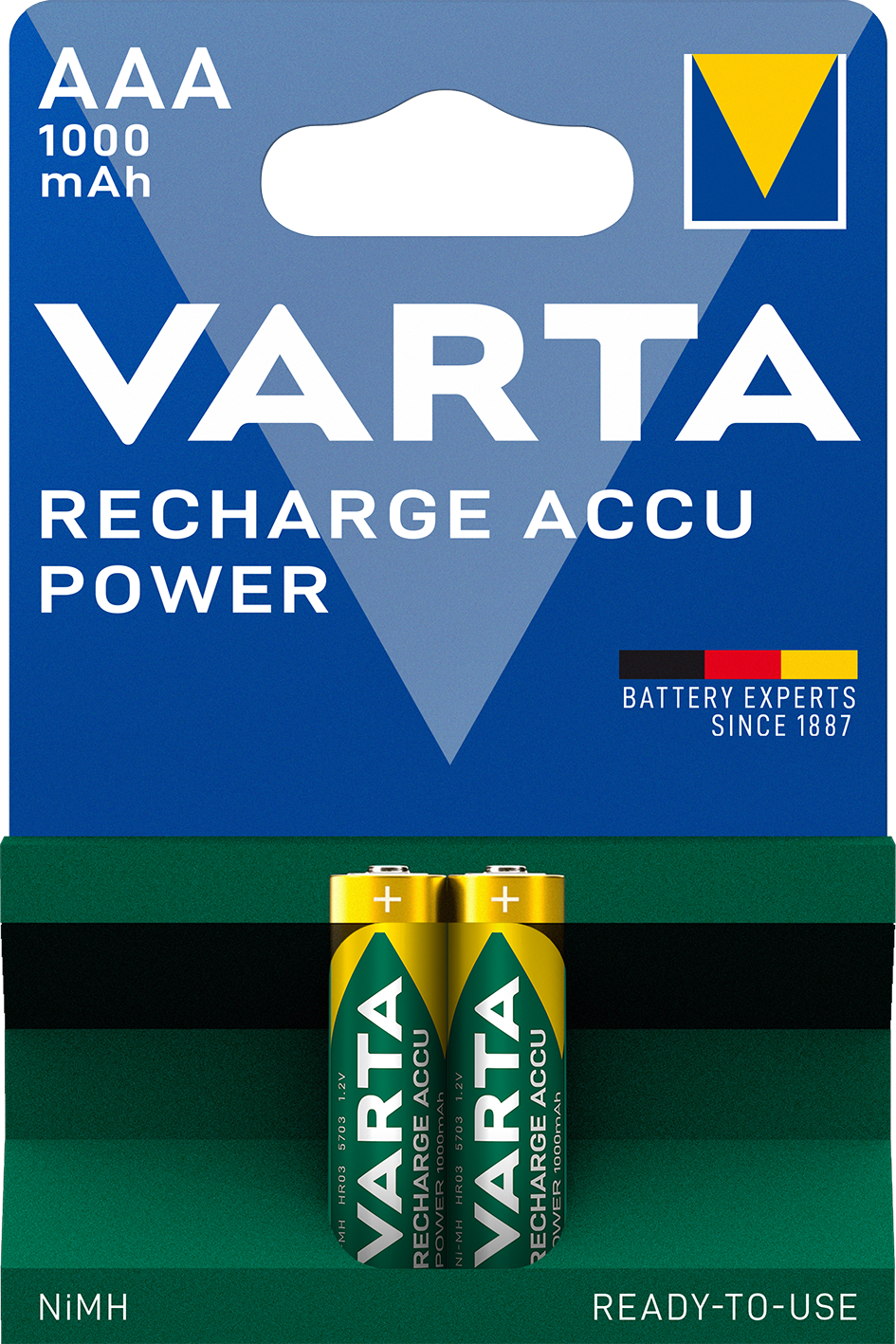 V5703 Varta Recharge Accu Power 2er Blister