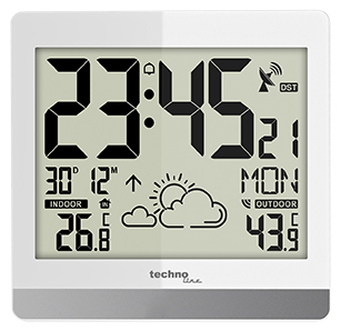 WS8119 technoline Funk-Wanduhr