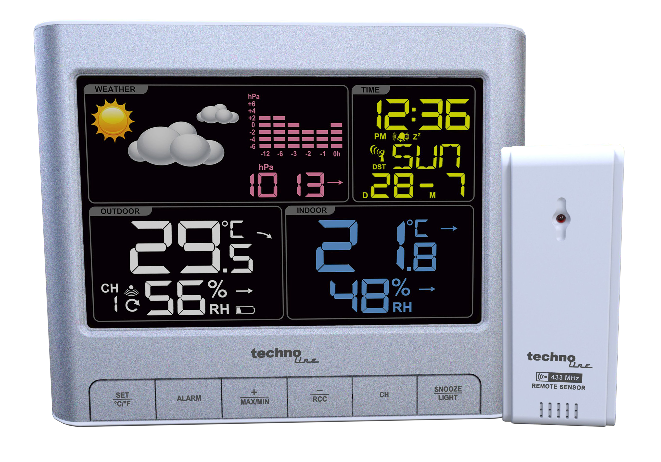 WS6449_F_300 WS6449 technoline Wetterstation