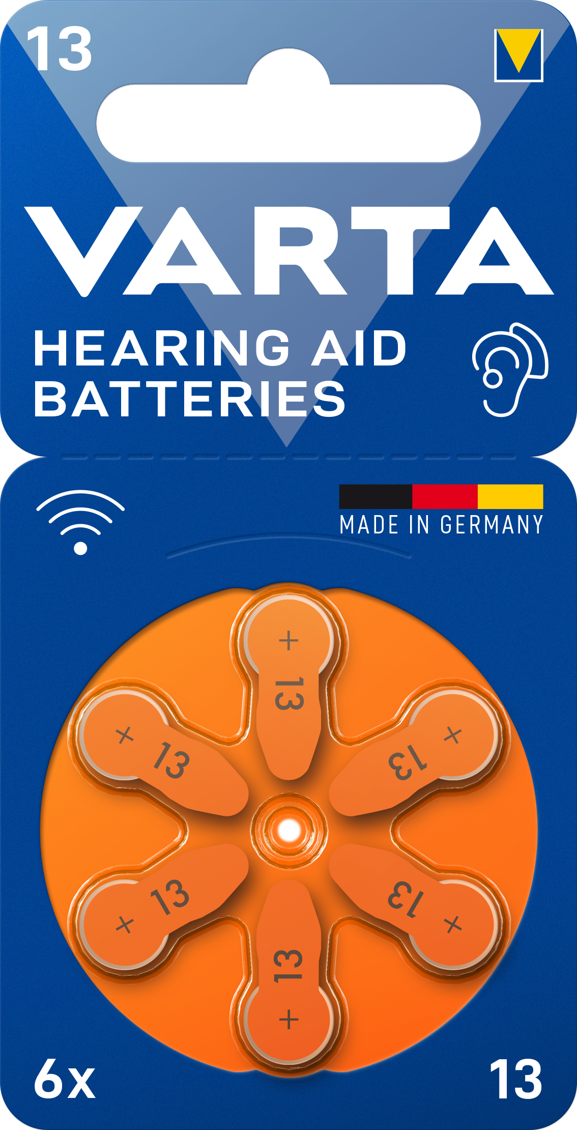 V13 Varta Hearing Aid Batteries