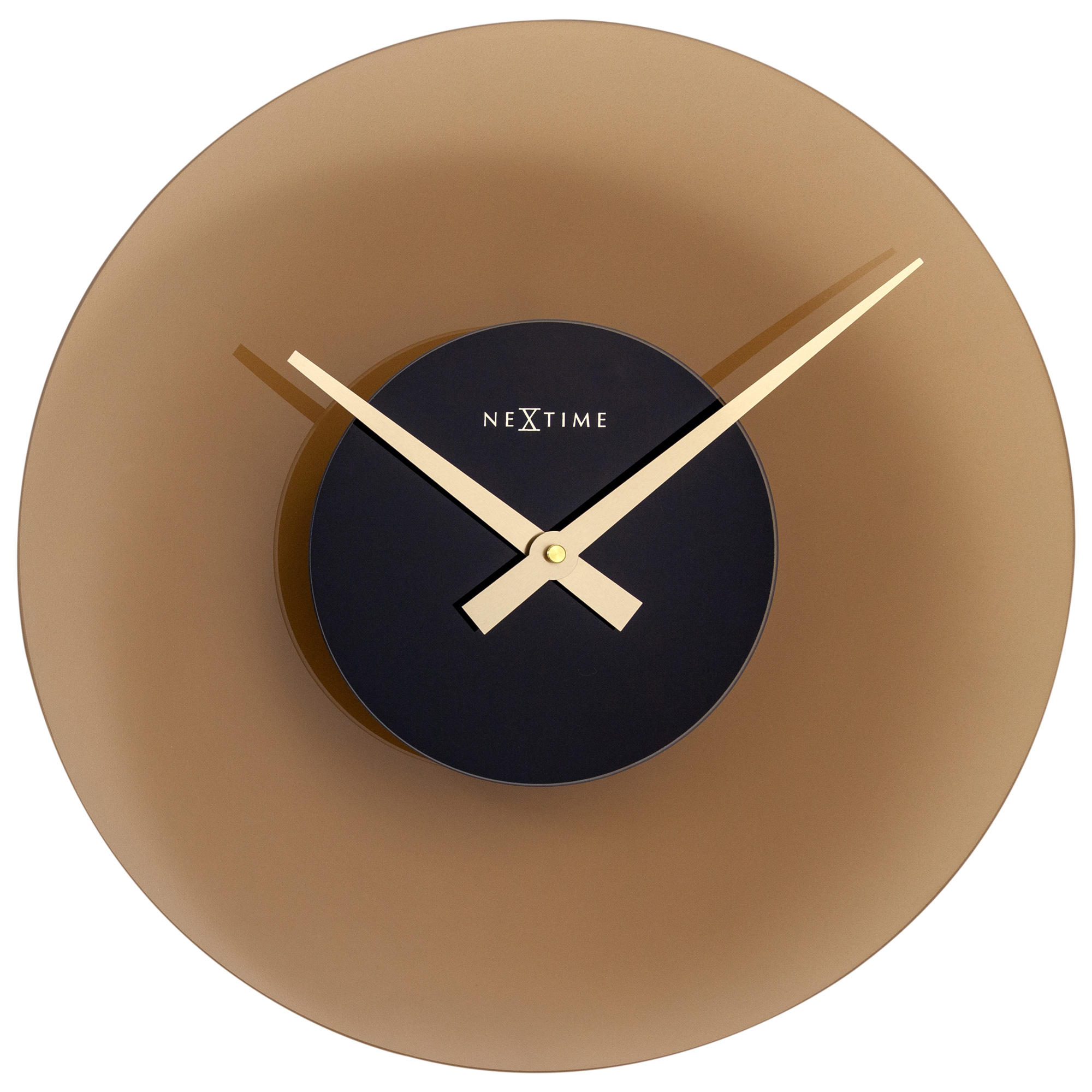 Nextime Wanduhr 8196BR Float, Ø = 40cm