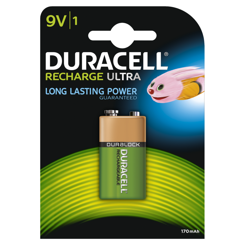 HR22 Duracell Ni-MH Ultra Accu E-Block 9V