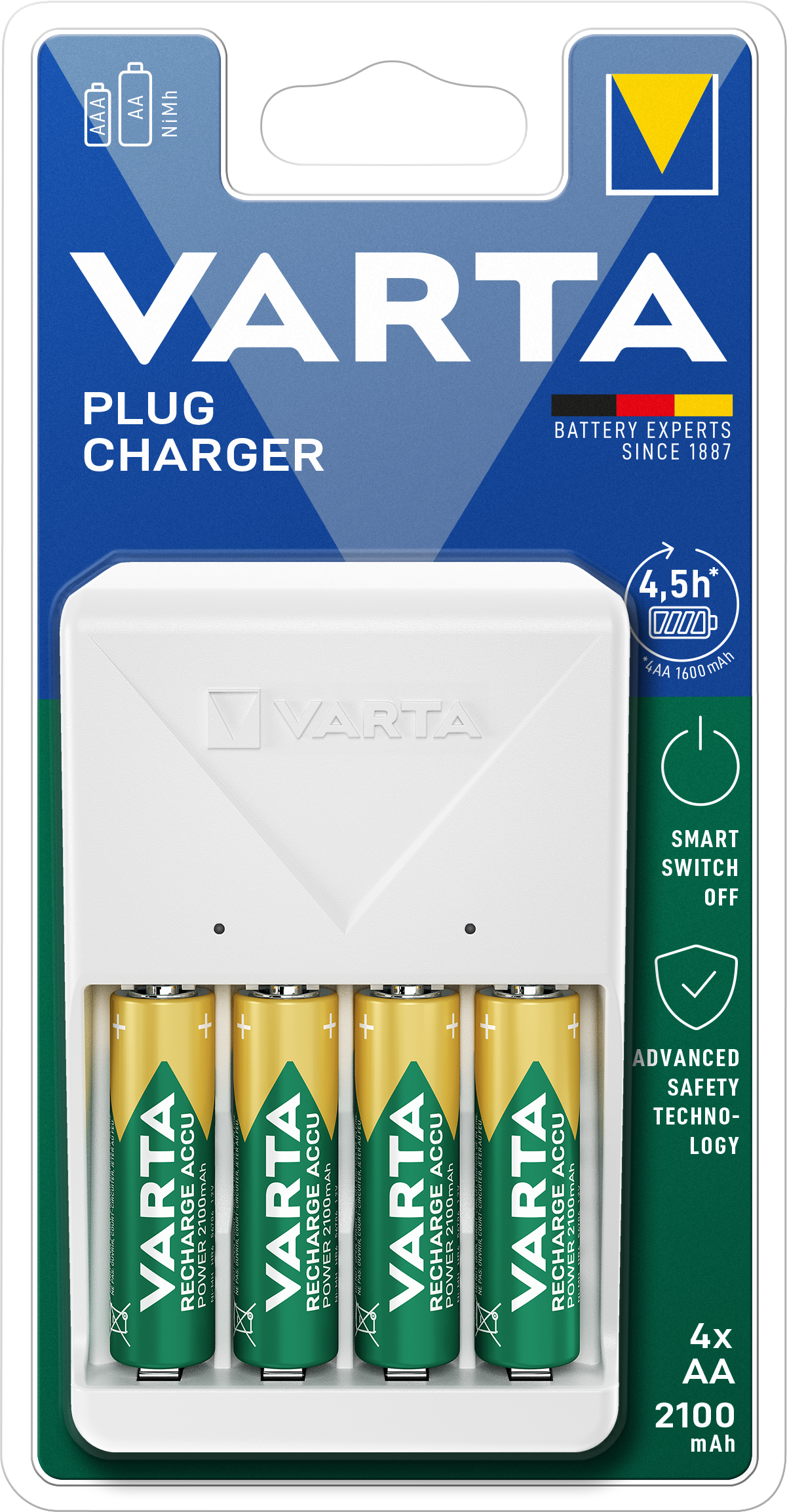 57657101451 Varta Easy Plug Charger