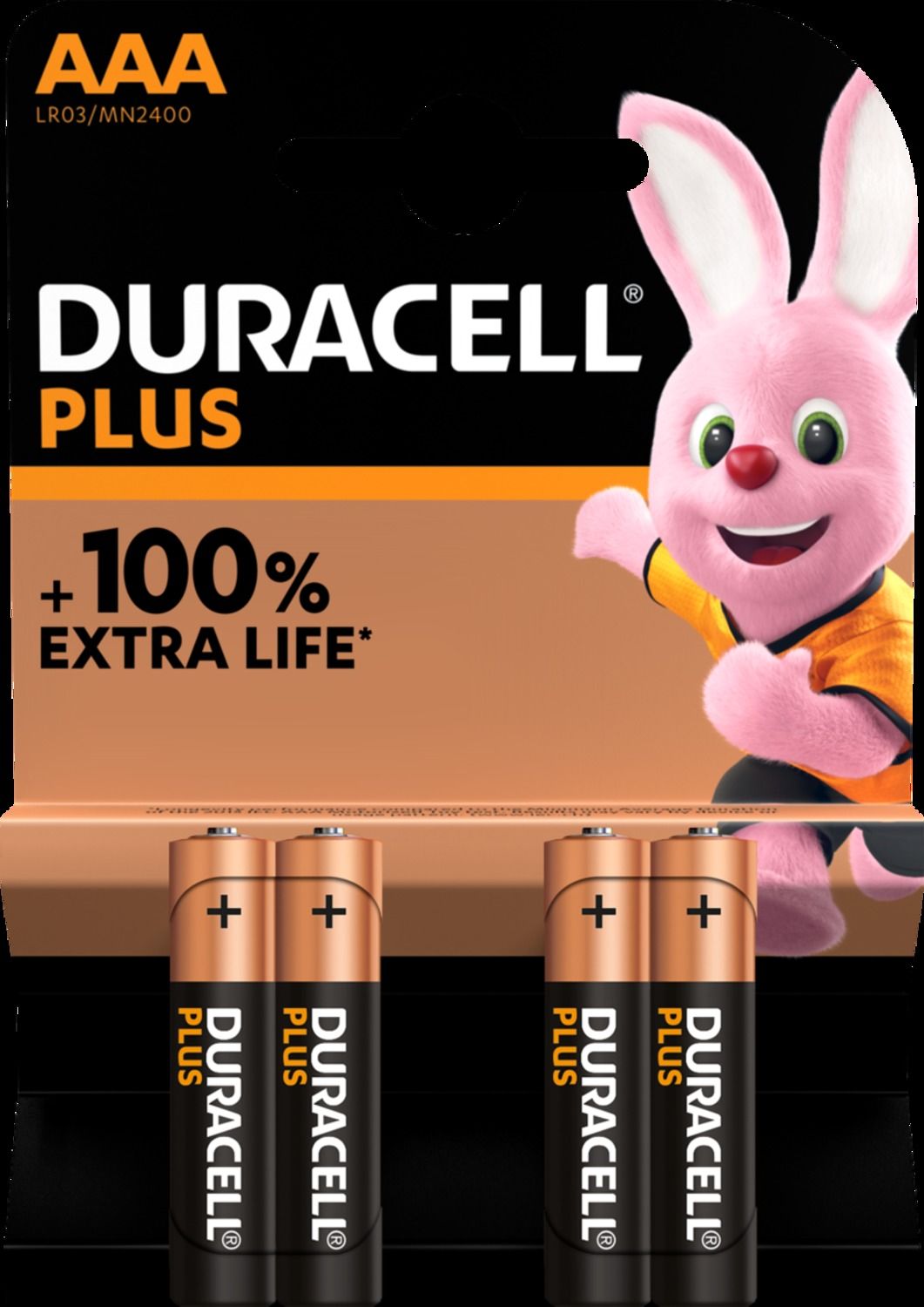 MN2400 Duracell Plus Mainline 100%