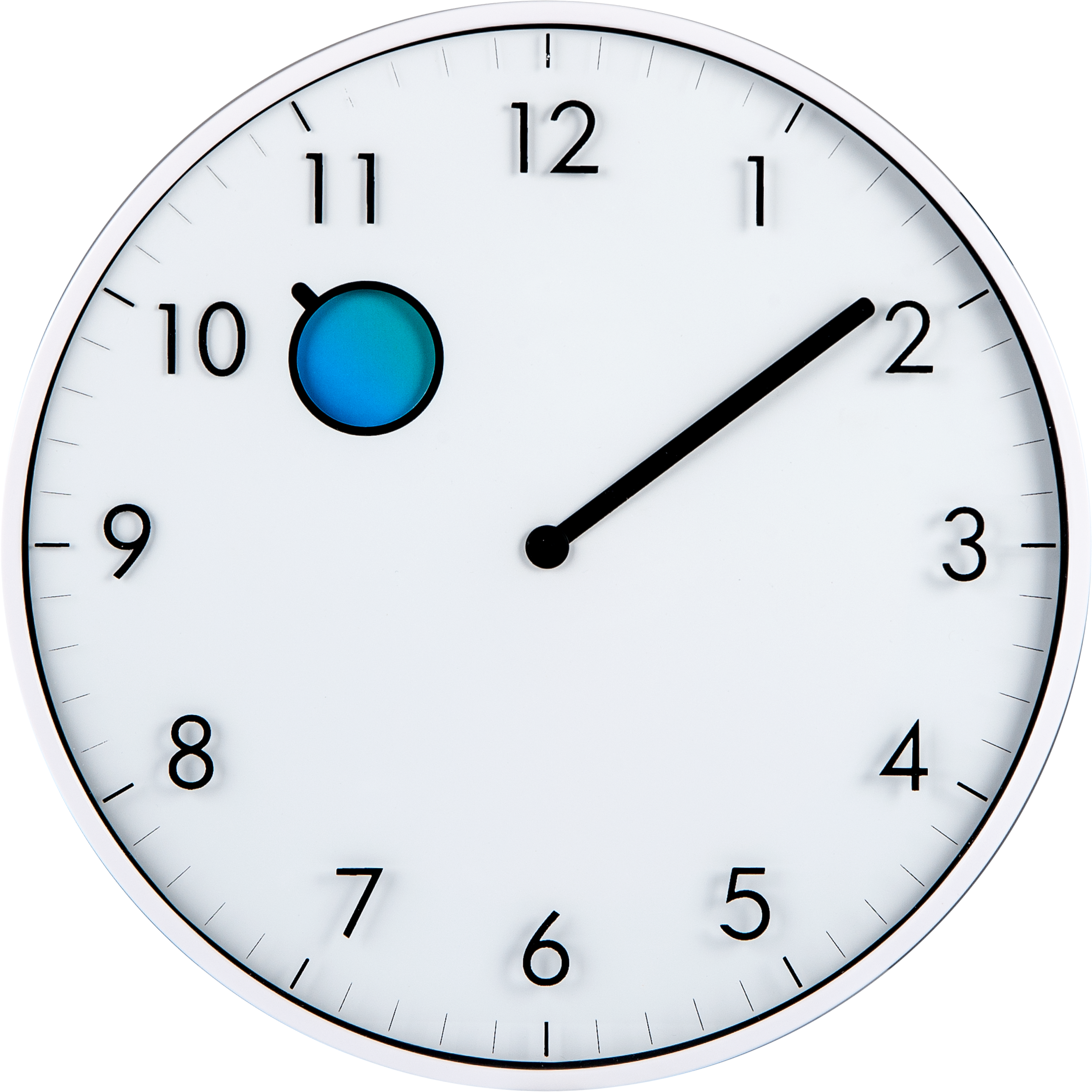 WT7630  technoline Quarz-Wanduhr, Ø = 25cm