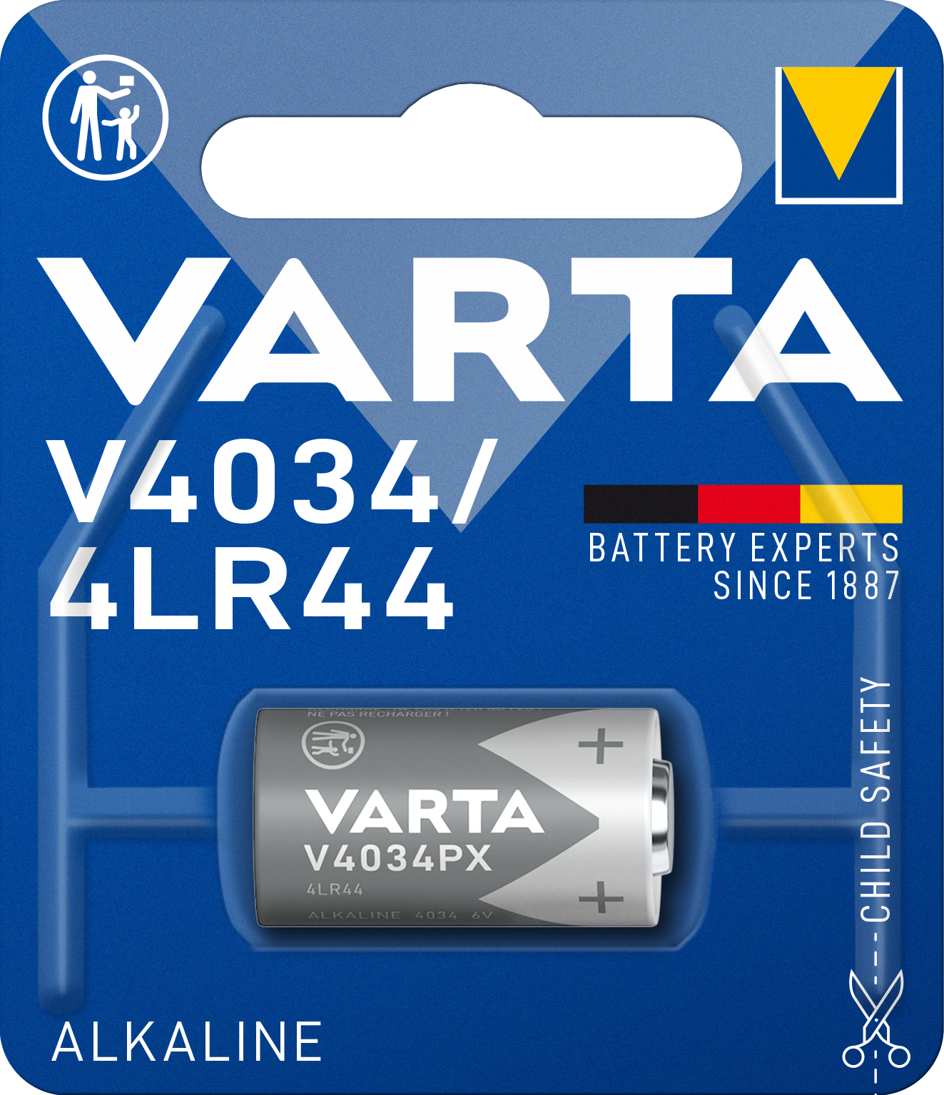 V4034 Varta Professional Electronics