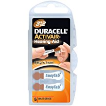 DA312 Duracell Activeair  Hörgerätebatterie