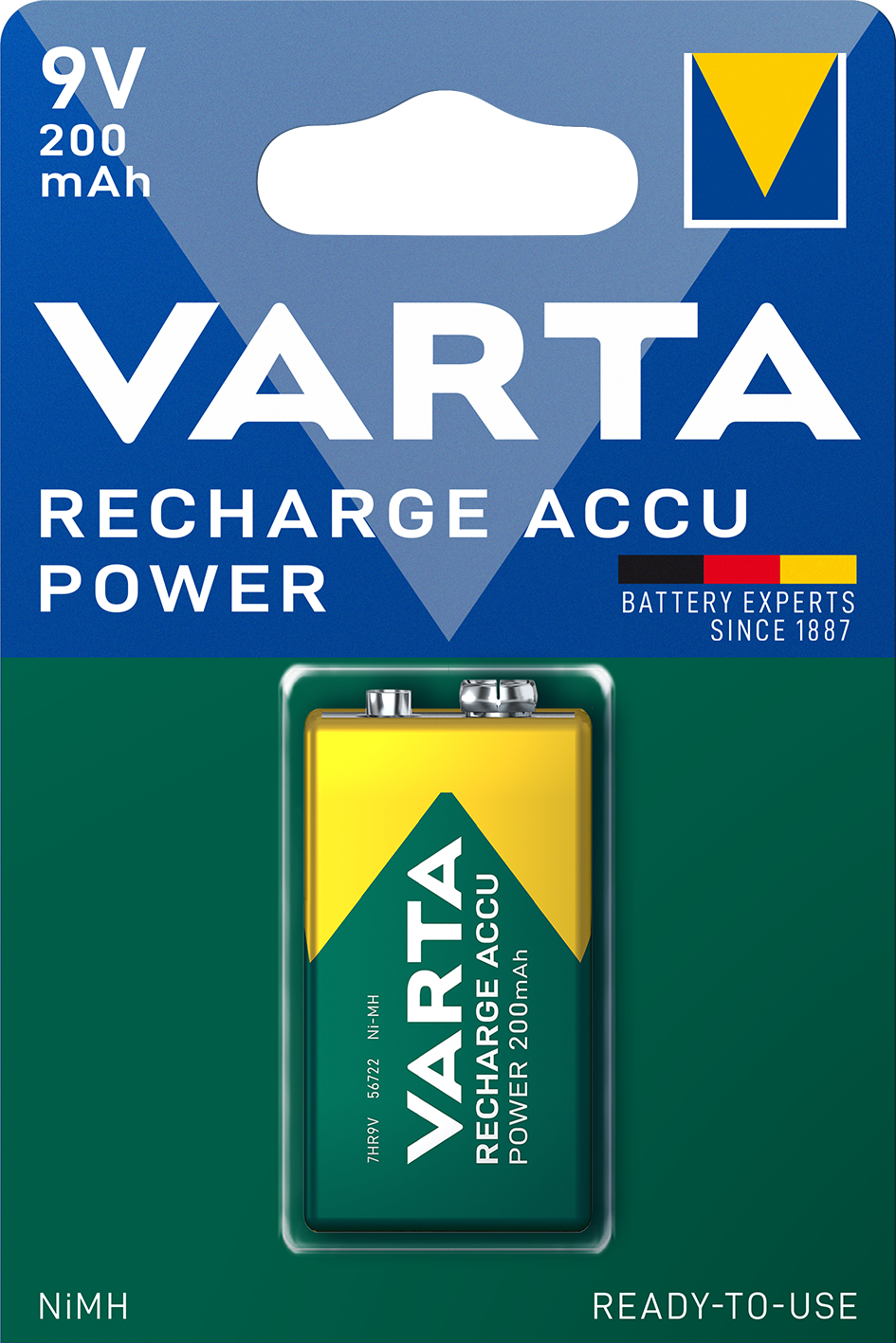 V56722 Varta Recharge Accu Power 1er Blister