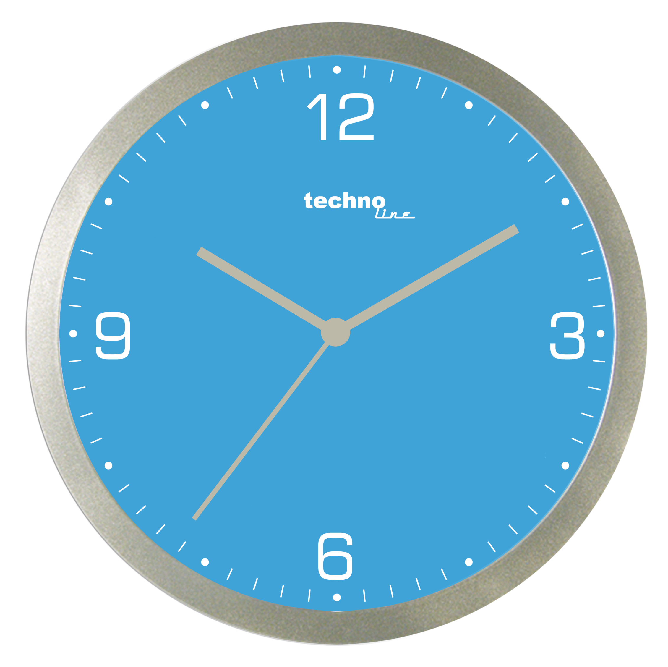 WT9000 technoline Quarz-Wanduhr, Ø=30cm