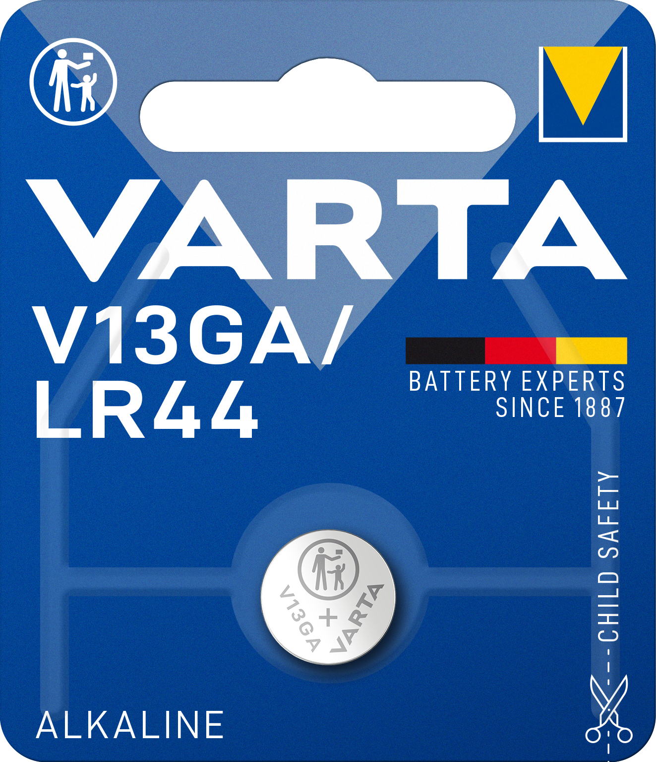 V13GA Varta Electronic-Batterie 1er Blister