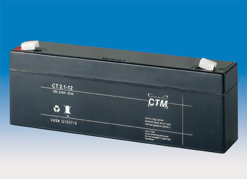 CT2,1-12 CTM Blei Gitter-Vließ-Batterie