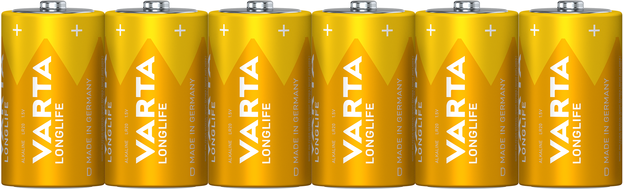V4120 Varta Longlife Batterie 6er Folie