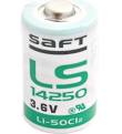LS14250 Saft Lithium Rundzelle 3,6V, 1/2AA