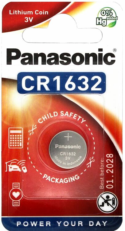 CR1632  Panasonic Electronic-Batterie