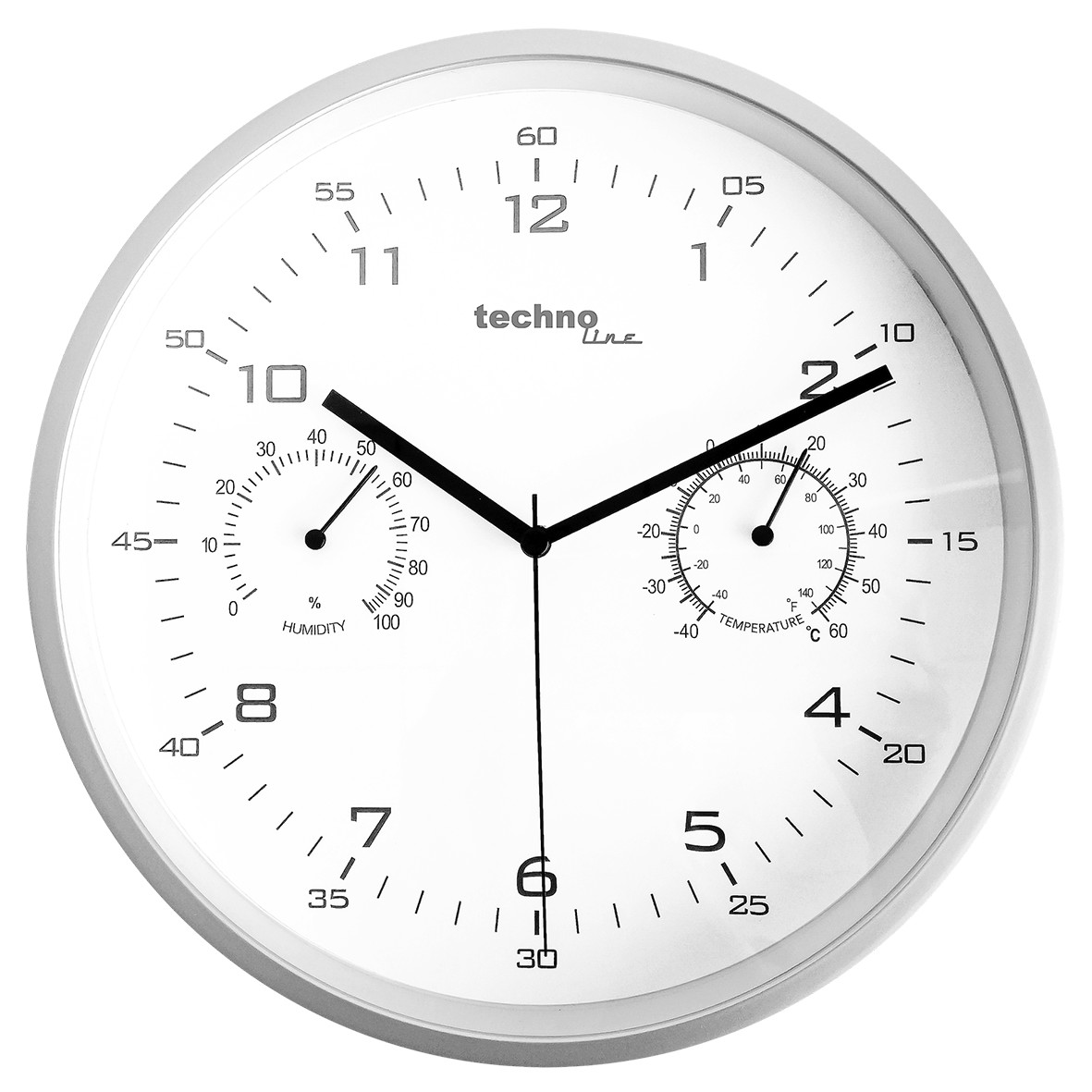 WT 653 technoline Quarzwanduhr