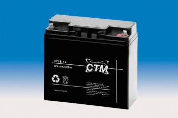CT18-12 CTM Blei Gitter-Vließ-Batterie (AGM)