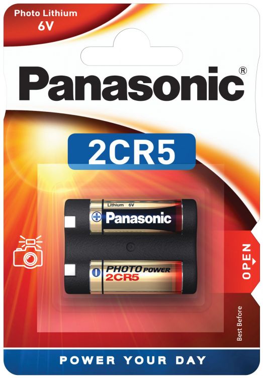 2CR5 Panasonic Photobatterie