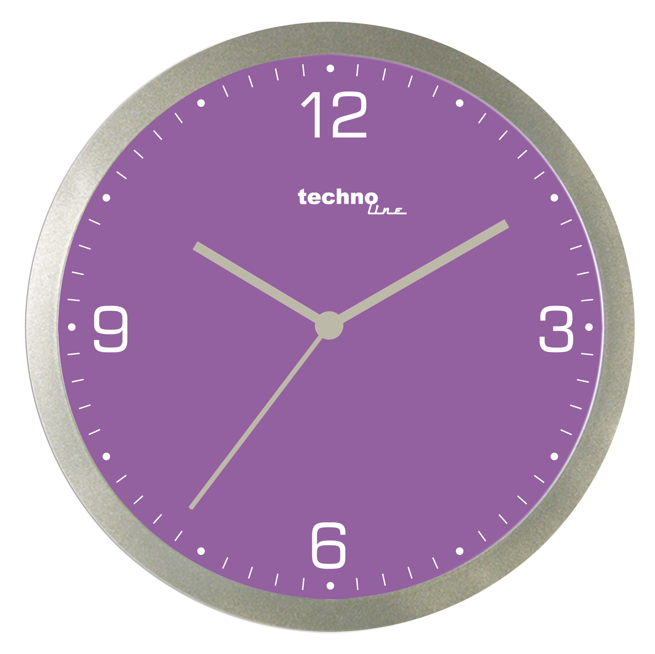 WT9000 technoline Quarz-Wanduhr, Ø=30cm