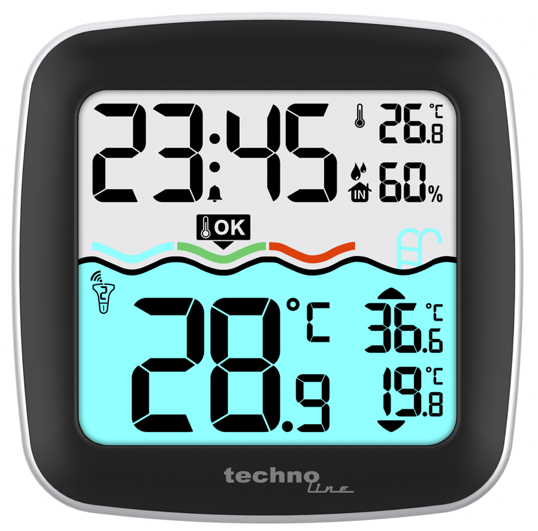 WS9059  technoline Thermo-Hygro-Station 