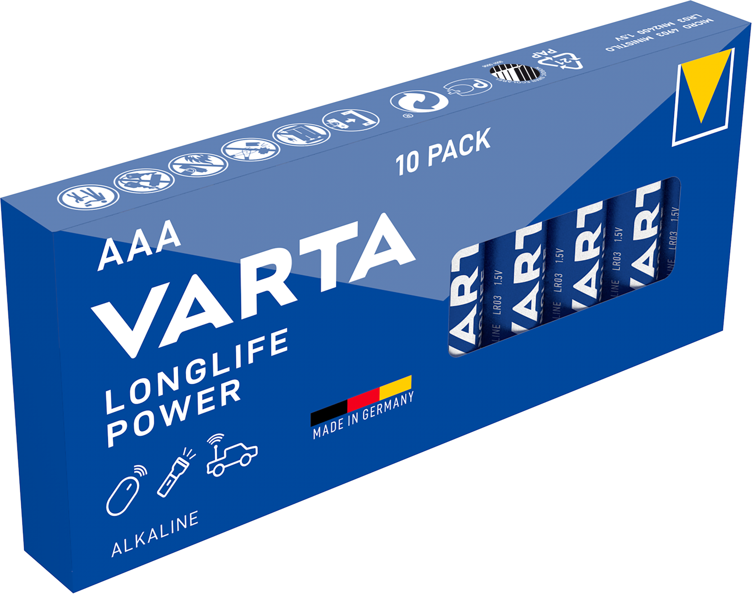 V4903 Varta Longlife Power Batterie