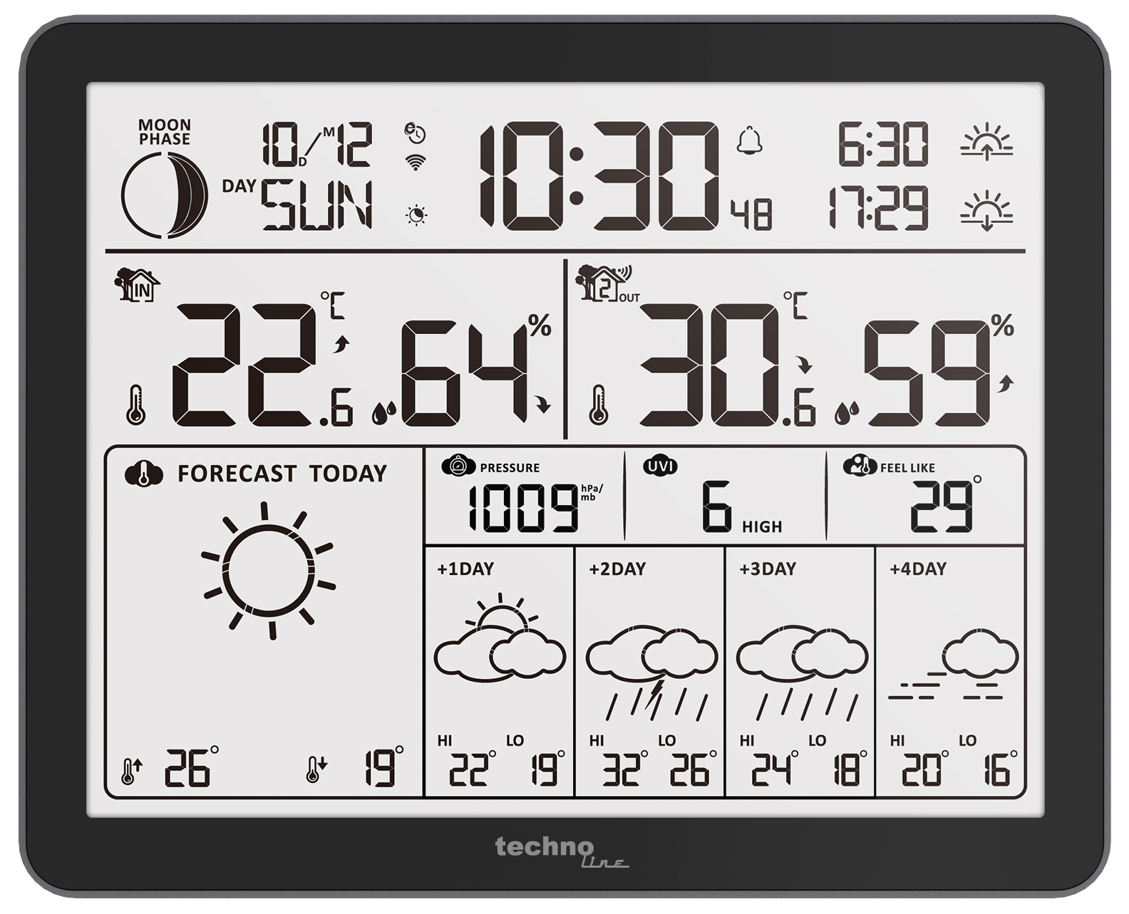 WD3000 technoline Wetterstation