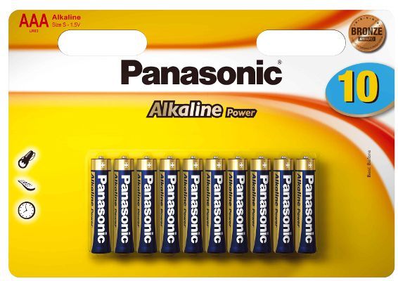 LR03APB/10BW  Panasonic Alkaline Power Batterie