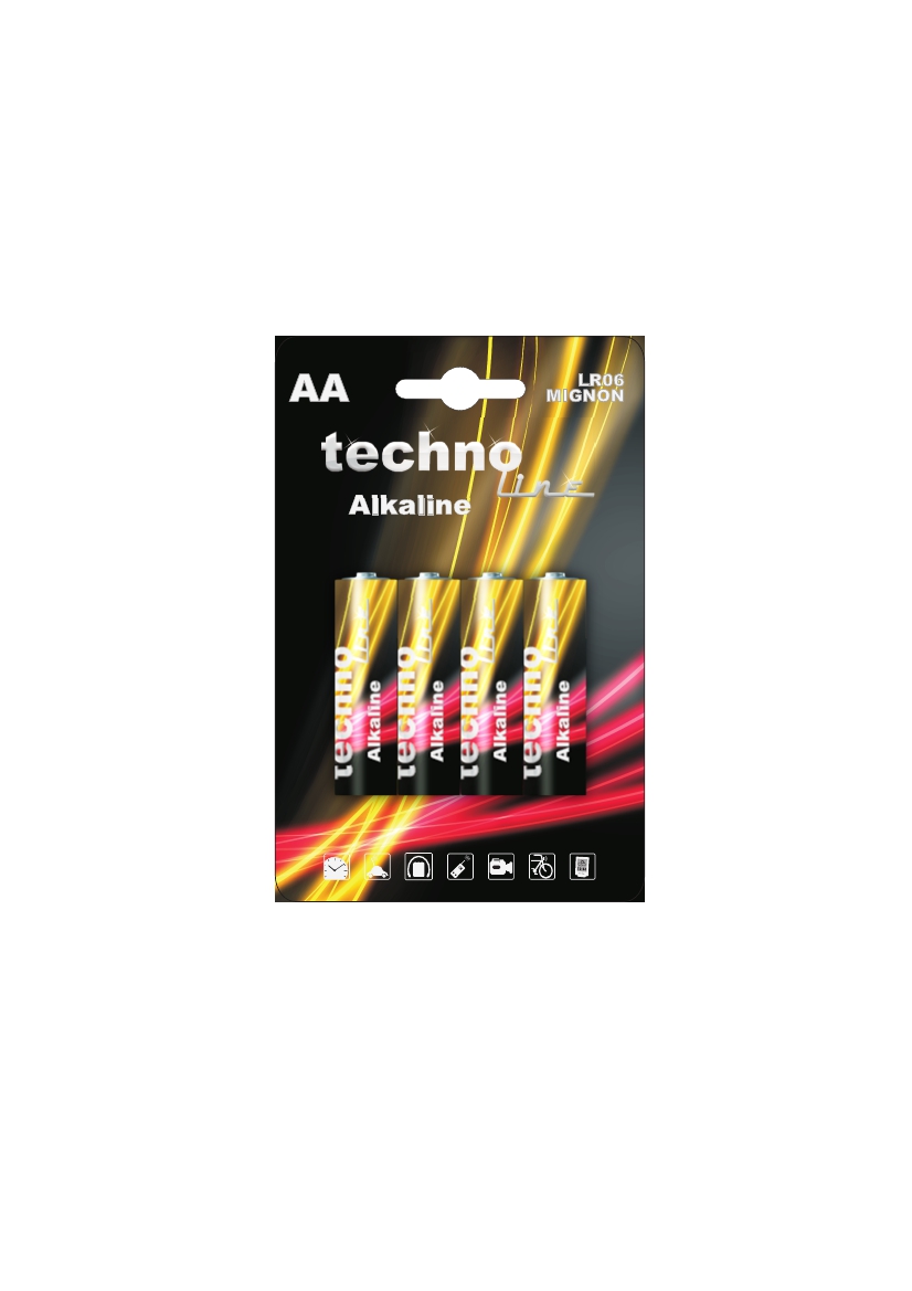 LR06 technoline Batterie 
