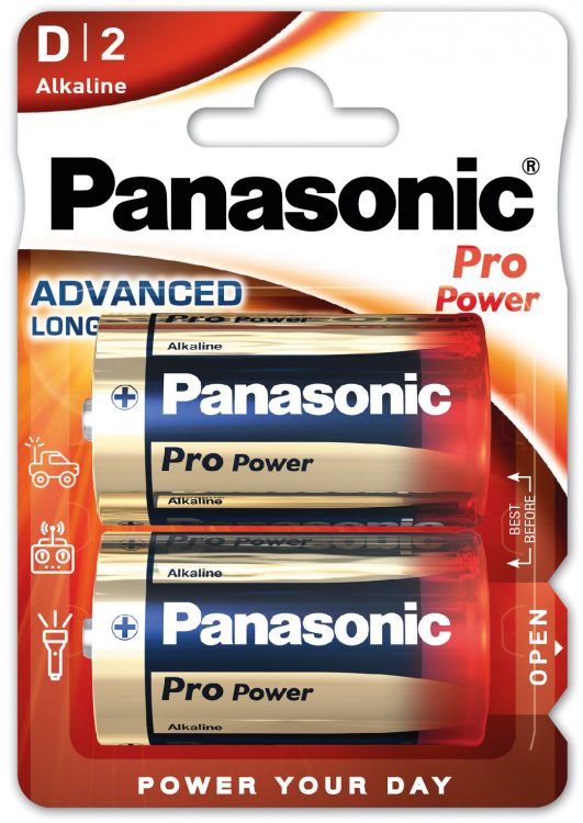 LR20PPG/2BP  Panasonic ProPower Batterie