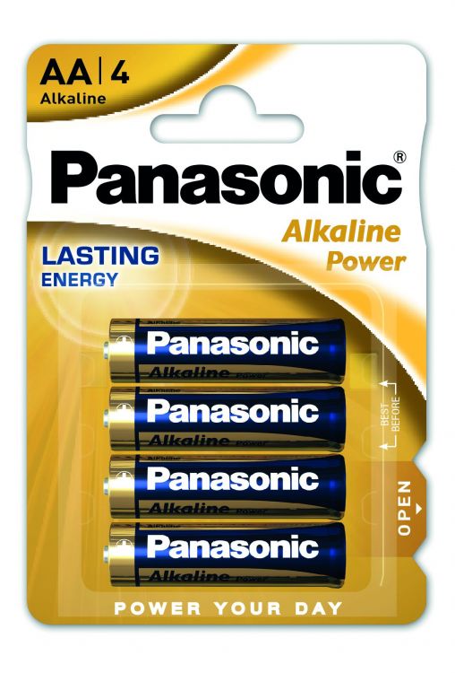 LR06/4BP  Panasonic Alkaline Power Batterie