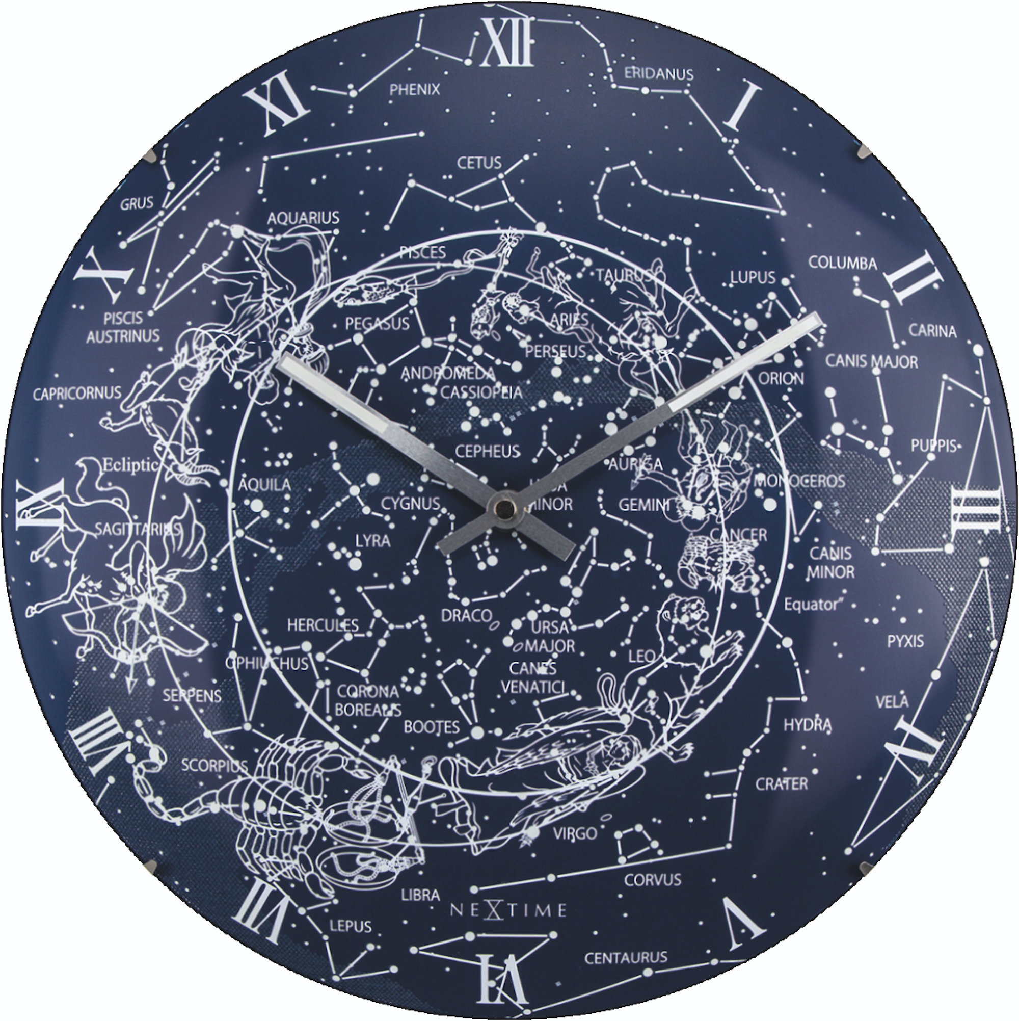 Nextime Wanduhr Milky Way Dome 3165