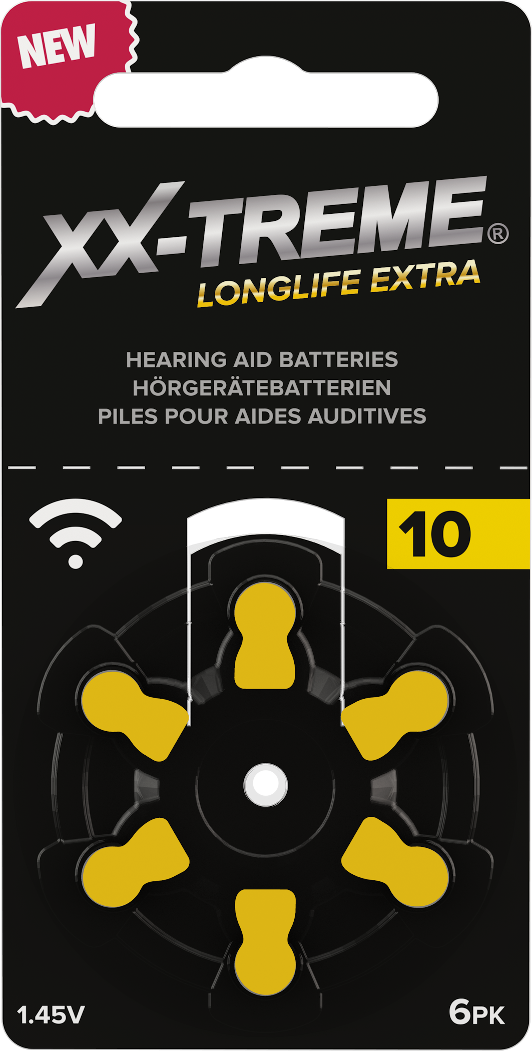 Hörgerätebatterie 10/PR70  XX-Treme Longlife Extra