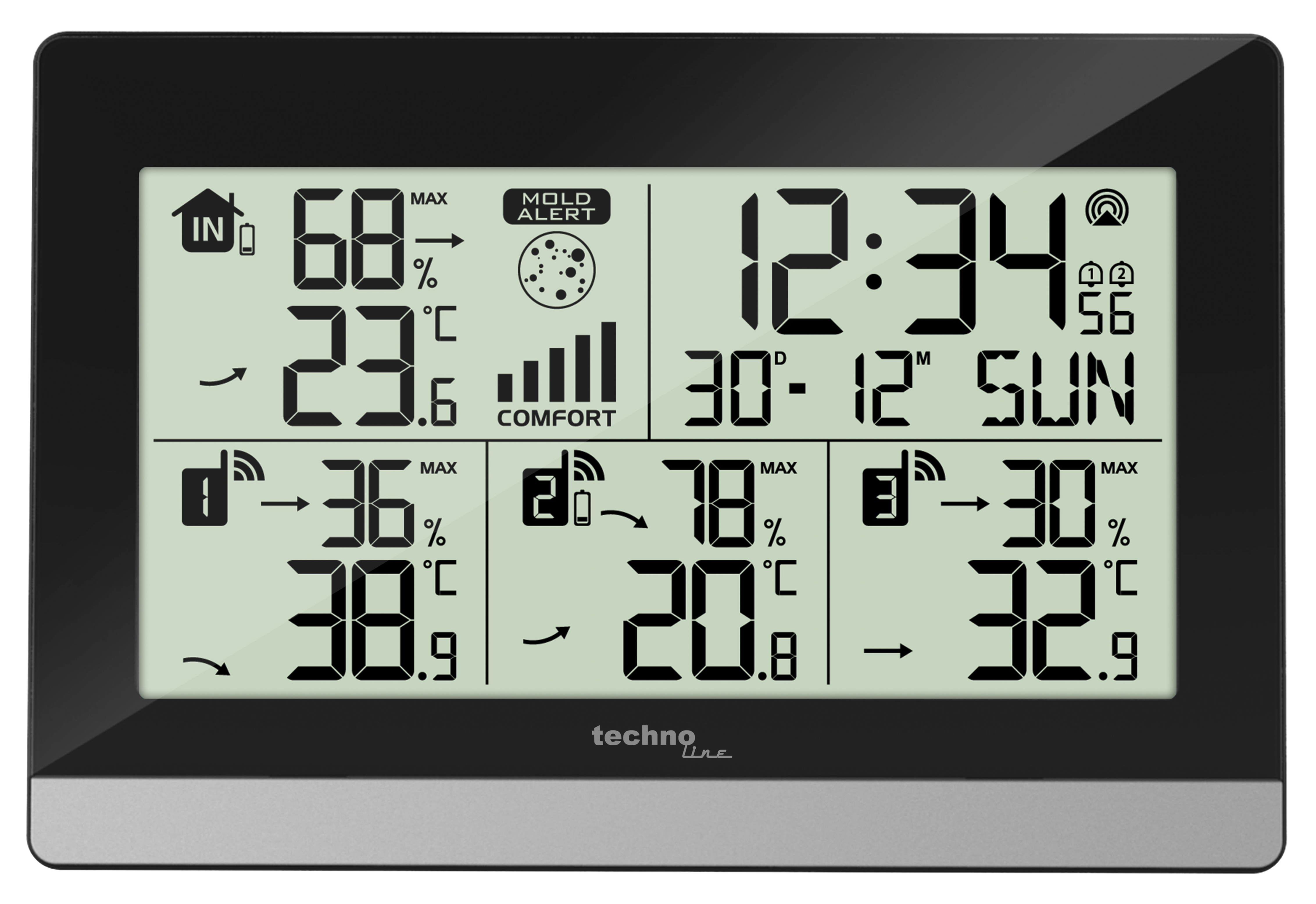 WS7065 technoline Temperaturstation