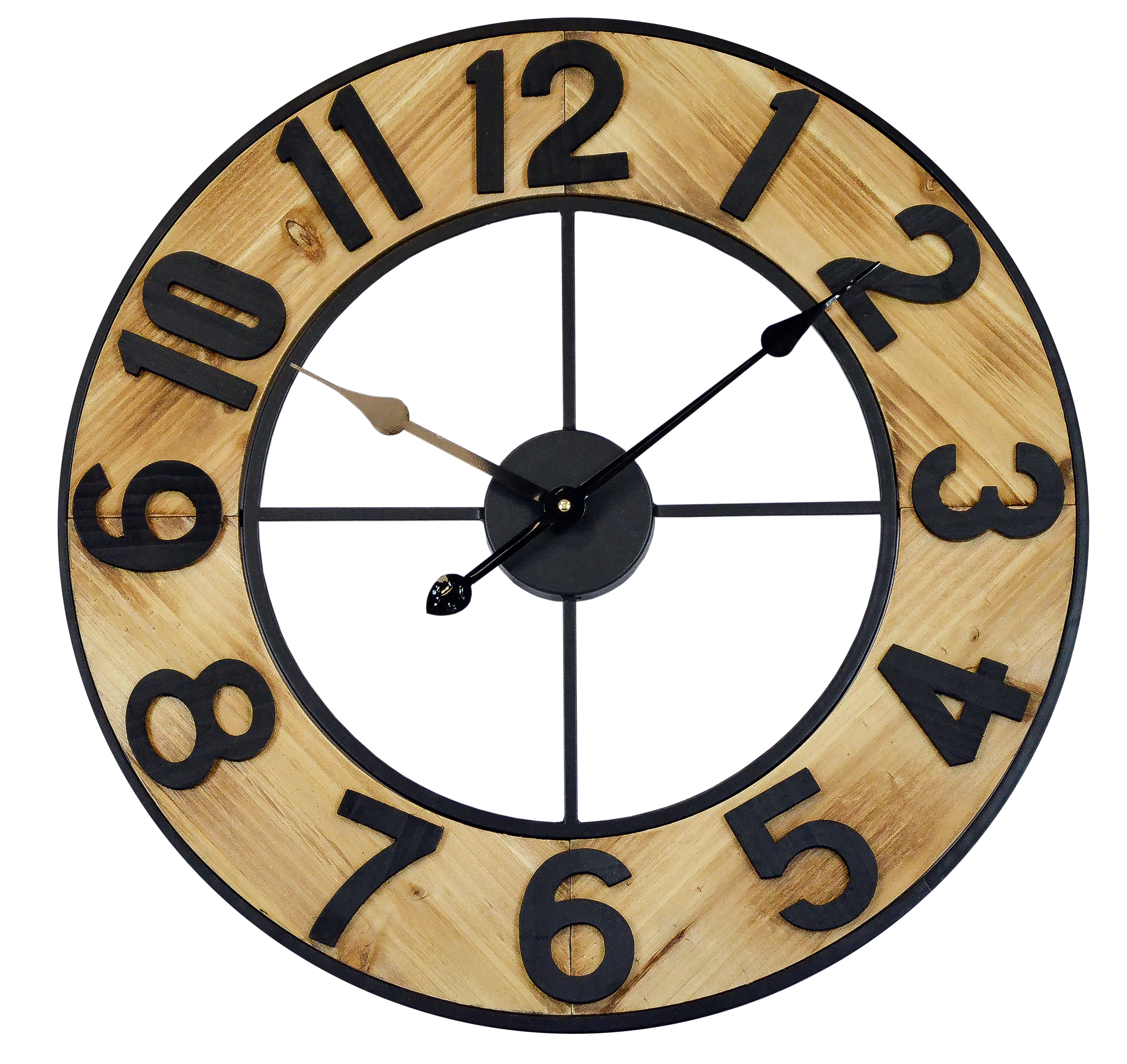 WT1610  technoline XXL-Quarz-Wanduhr,  Ø = 60cm