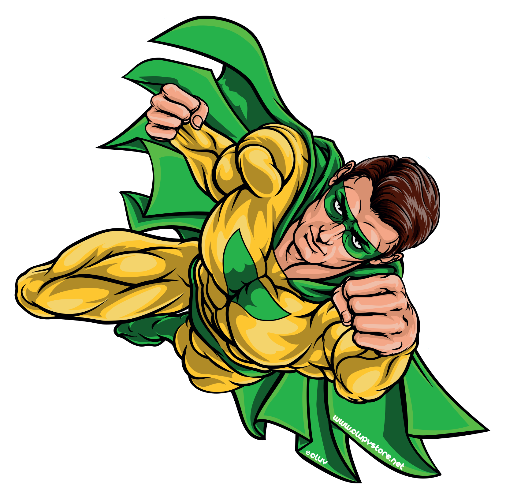 Motiv-Einschlaflicht "Superheld"