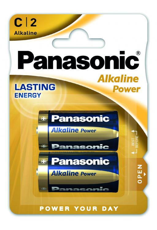 LR14/2BP  Panasonic Alkaline Power Batterie