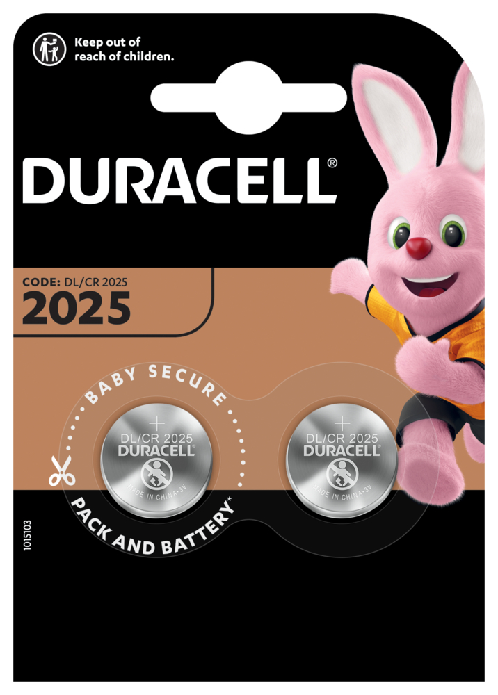 DL2025 Duracell Electronics Batterie