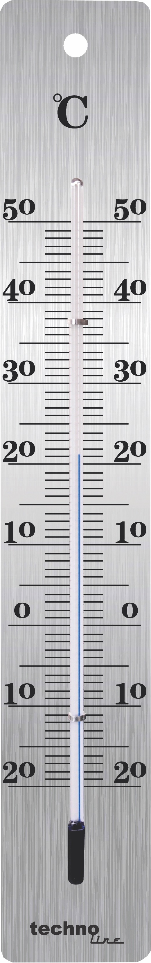 WA 3020 Analoges Thermometer Aluminium