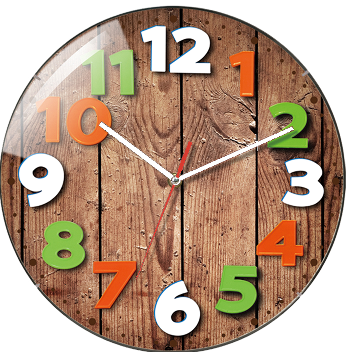 WT7435  technoline Quarz-Wanduhr, Ø = 30cm