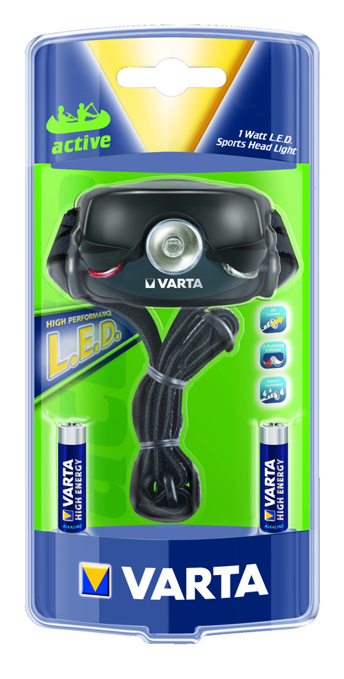 T11632 Varta Kopflampe 