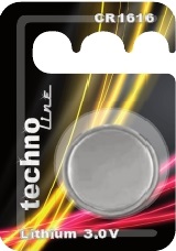 CR1616 technoline Electronic-Batterie