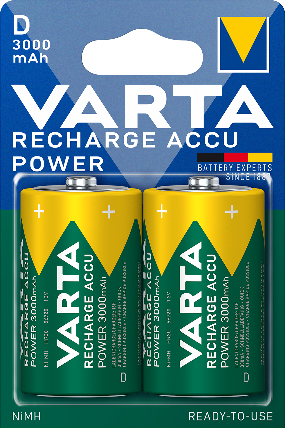V56720 Varta Recharge Accu Power