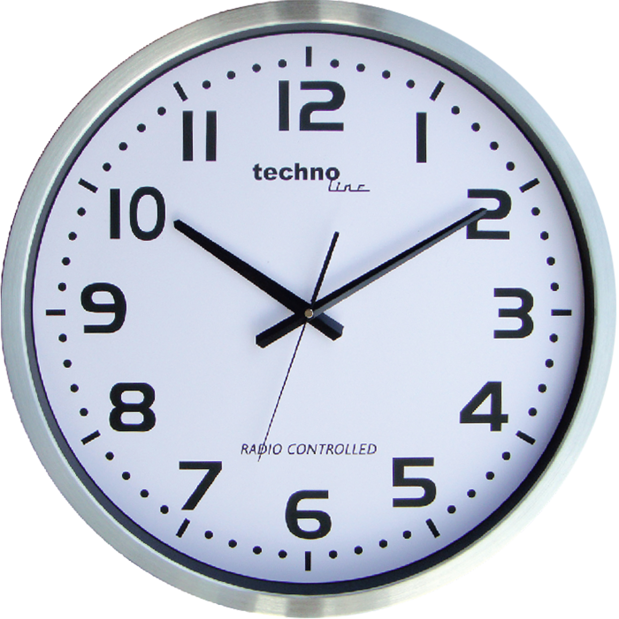 WT8995 technoline XXL-Funk-Wanduhr, Ø = 50cm