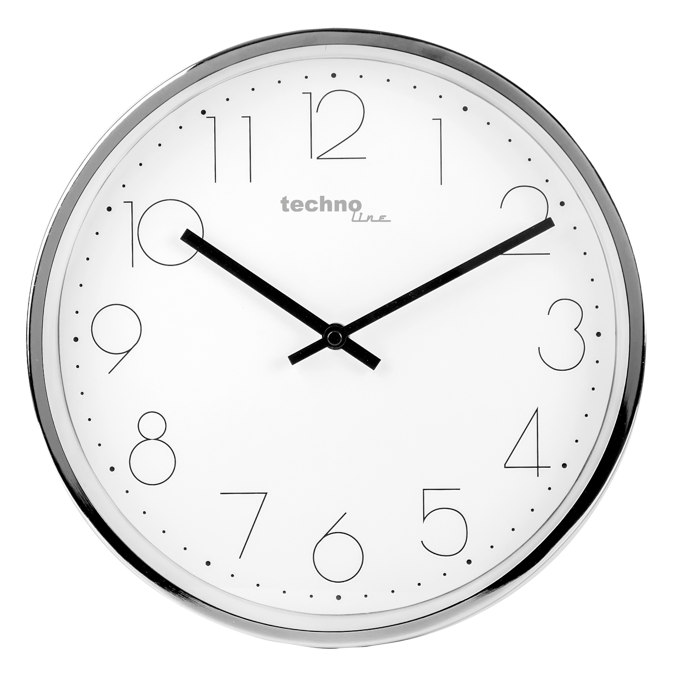 WT7210  technoline Quarz-Wanduhr, Ø = 25cm