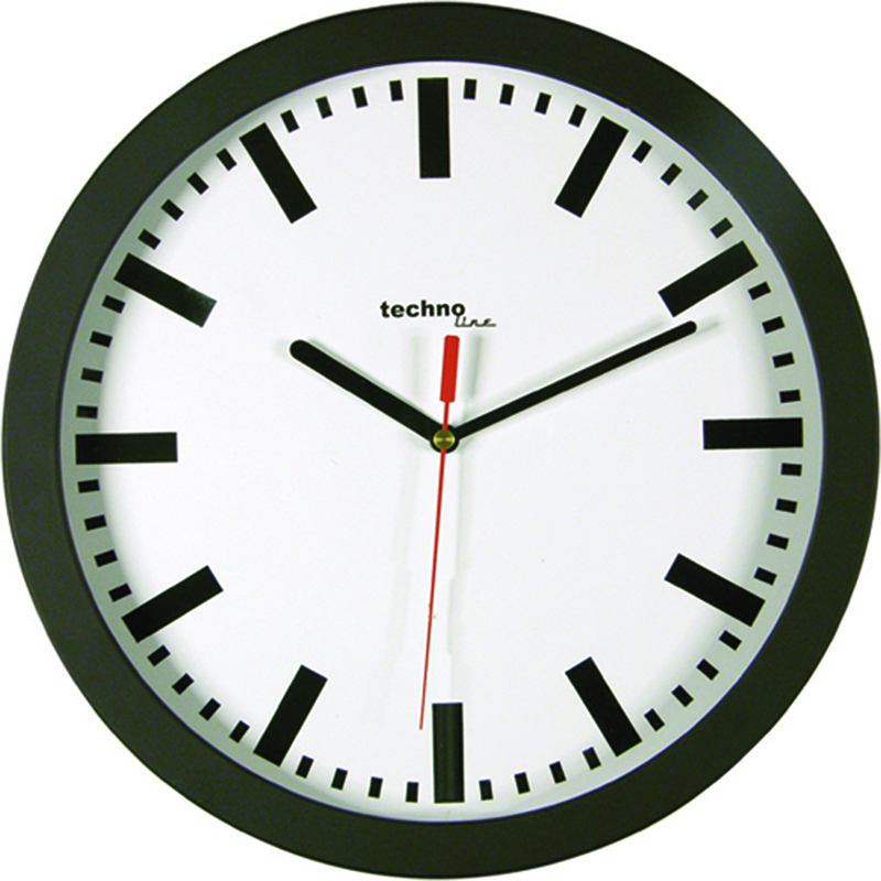 WT8800 technoline  Funk-Wanduhr, Ø = 30cm