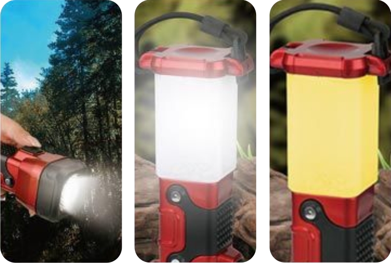 T9048 technoline LED "3 in1" Taschenlampe