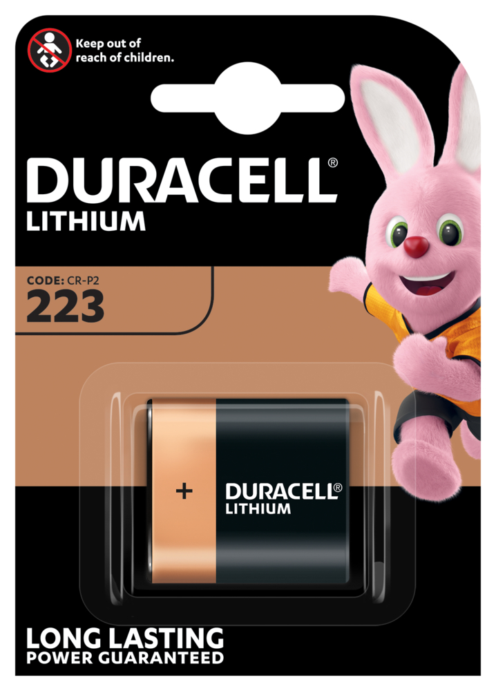 DL223 Duracell Ultra Photo Batterie
